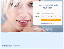 Tablet Screenshot of muenchner-singles.de